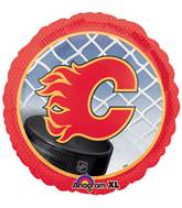18" NHL Hockey Calgary Flames Mylar Balloon