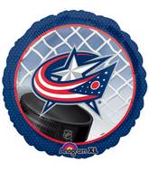 18" NHL Hockey Columbus Blue Jackets Mylar Balloon