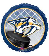 18" NHL Hockey Nashville Predators Mylar Balloon