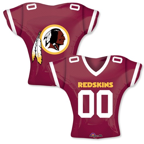 24 NFL Football Balloon Washington Redskins Jersey