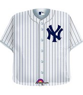 24" MLB Baseball New York Yankees Jersey Balloon
