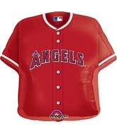 24" MLB Baseball Los Angeles Angels of Anaheim Jersey Balloon