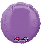 18" Spring Lilac Decorator Circle Anagram Brand Balloon