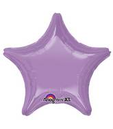 18" Pearl Lavender Decorator Star Anagram Brand Balloon