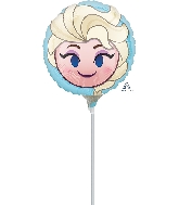 9" Airfill Only Frozen Elsa Emoji Balloon