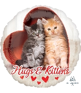 18" Avanti Hugs & Kittens Balloon