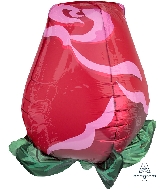 22" Red Rose Bud Balloon