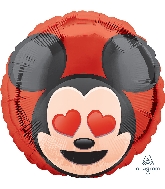 18" Mickey Mouse Emoji Balloon