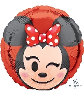 18" Minnie Mouse Emoji Balloon
