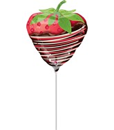 Mini Airfill Only Chocolate Dipped Strawberry Balloon