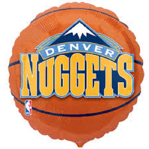 18" NBA Denver Nuggets Basketball Balloon