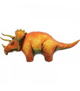 50" Triceratops Dinosaur Foil Balloon