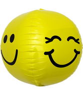 17" Smiley Face Sphere