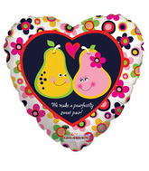 18" Love Pears Balloon