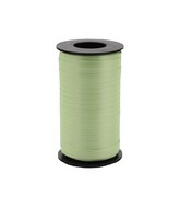 3/16" Poly Balloon Curling Ribbed Ribbon Celery