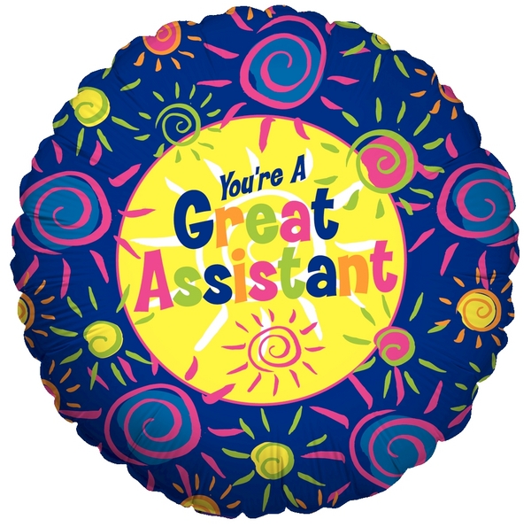 18" You're A Great Assistant Balloon