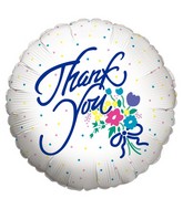 18" Thank You Flower Dots