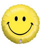4" Airfill Only Smile Face Balloon