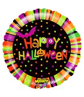 21" Mighty Bright Balloon Mighty Happy Halloween