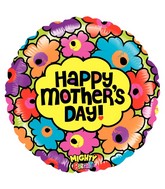21" Mighty Bright Balloon Mighty Mother's Day Flowers