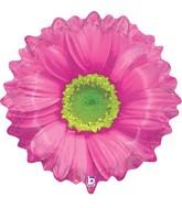24" Foil Shape Balloon Bright Blooms Pink