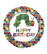 18" The Very Hungry Caterpillar Happy Birthday