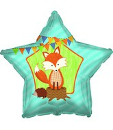 18" Forest Fox Foil Balloon