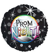 17" Prom Night Balloon Packaged