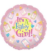 1 CTI Mylar "It's a Baby Girl!" Balloon B-20