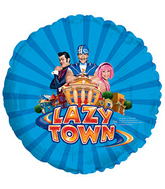 17" Lazy Town Balloon Packaged