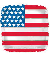 17" Flag Square Balloon