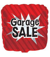 17" Garage Sale Q-Bloon Balloon Packaged