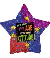 17" It's Not the Age It's the Attitude Star Packaged