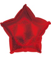 4" Airfill Red Dazzleloon Star M163