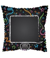 10" Airfill Only Chalkboard Balloons with Valve and Chalk
