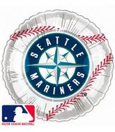 9"  Airfill Baseball Seattle Mariners Baseball