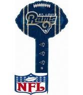 Air Filled NFL Football Hammer Balloon Saint Louis Rams