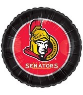 18" NHL Hockey Balloon Ottawa Senators