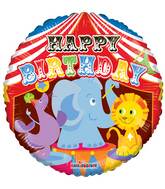 18" Birthday Circus Balloon