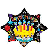 28" Party Explosion Shape balloons