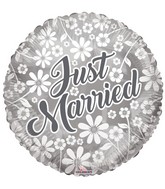 18" Just Married Balloon