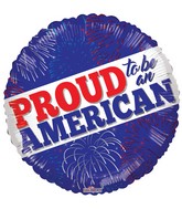 18" Proud To Be An American Balloon