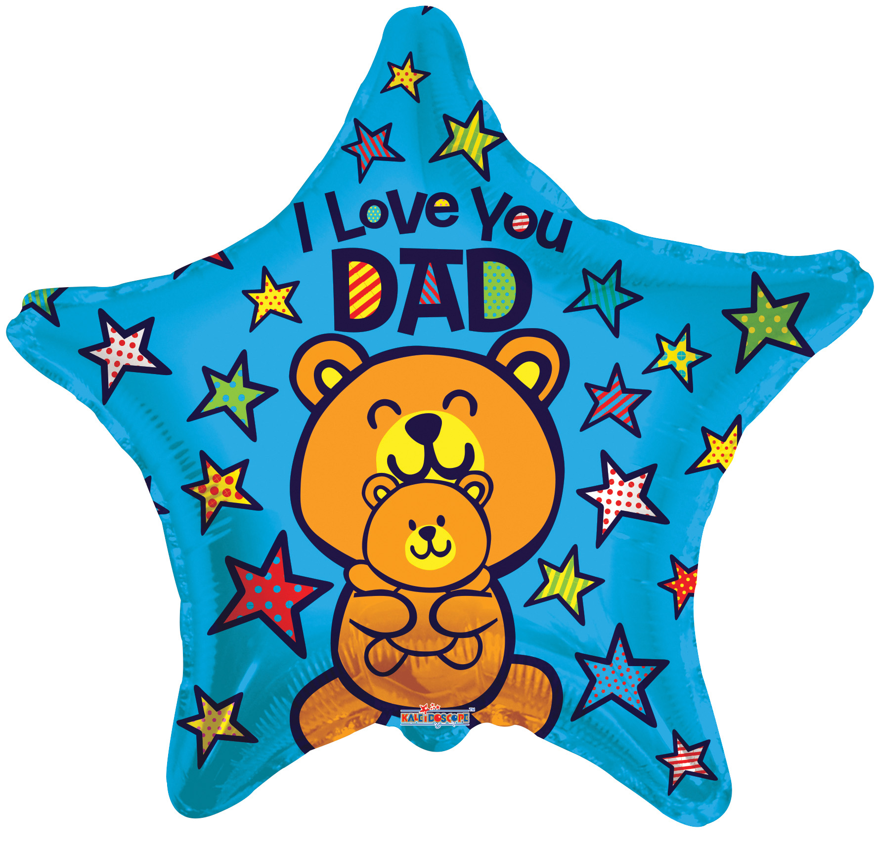 18 Love You Dad Bears Balloon Bargain Balloons Mylar Balloons And Foil Balloons