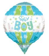 28" Baby Boy Aerostatic 3D Balloon