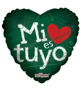 9" Airfill Only Mi Es Tuyo Globos Balloon (Spanish)