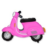 38" Pink Scooter Balloon