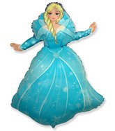 39" Winter Princess Balloon