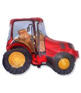 31" Red Tractor Shape