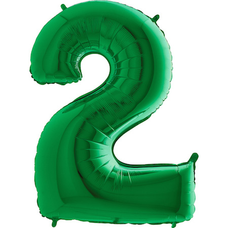 Buy Green Number 24 Balloons,40 Inch Birthday Number Balloon Party