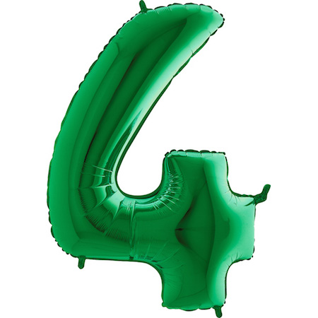 Buy Green Number 24 Balloons,40 Inch Birthday Number Balloon Party